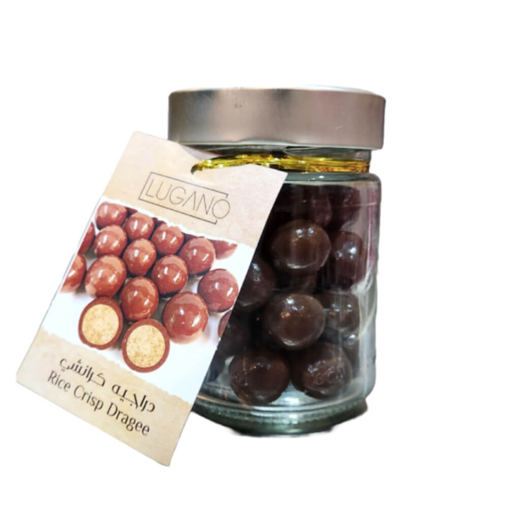 Lugano Rice Crisp Dragee 250gm