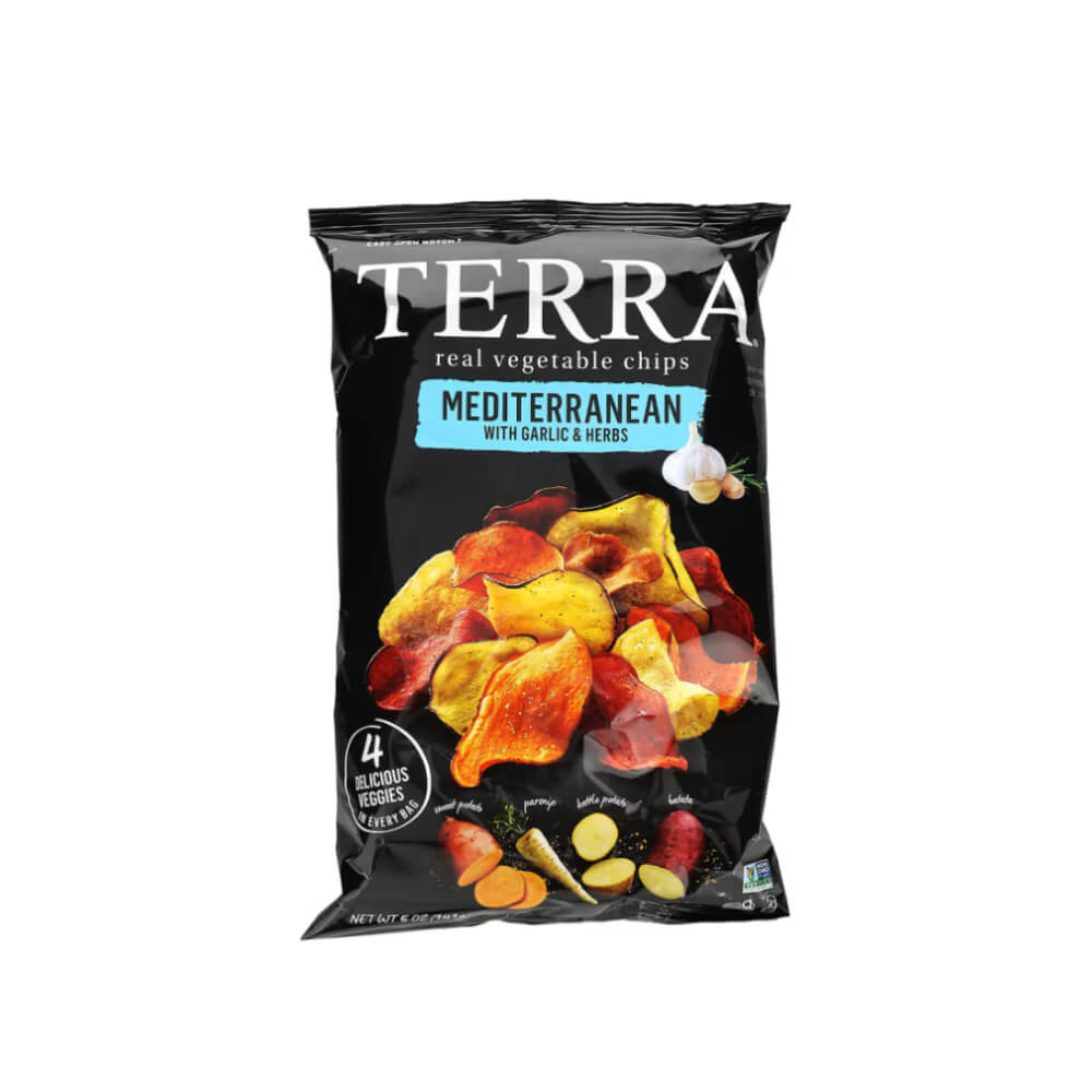 Terra Chips Mediteranean Garlic & Herbs 141G