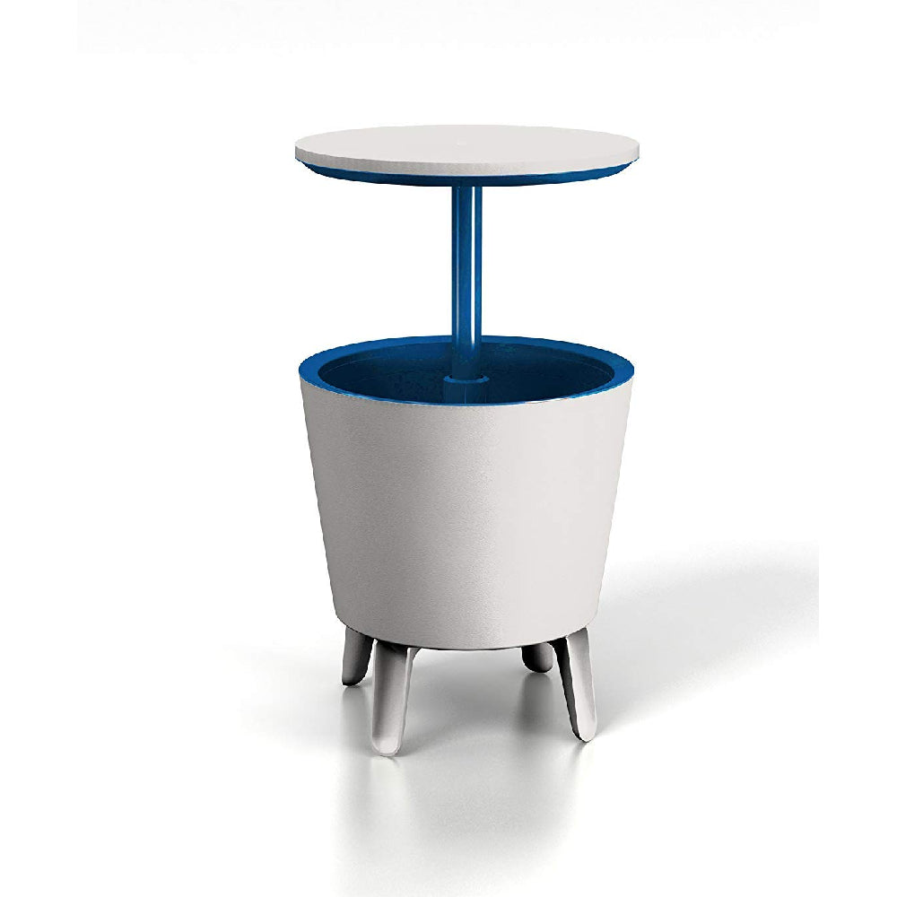 Keter Table Cooler White & Blue 246840
