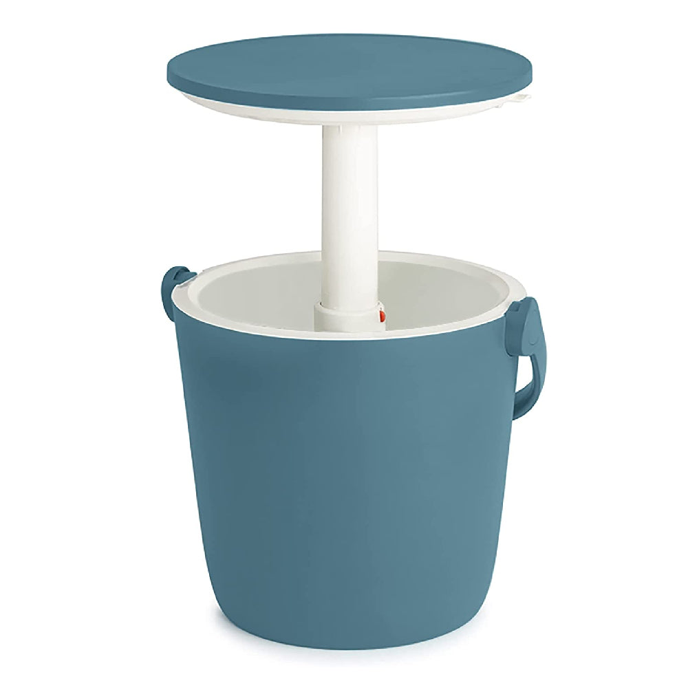 Keter Table Cooler White & Blue 247032