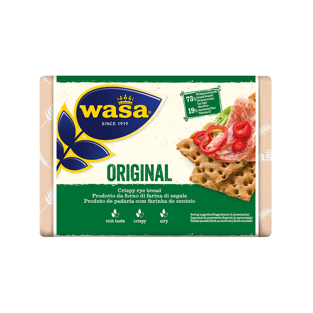 Wasa Crispy Rye Bread Original 275g
