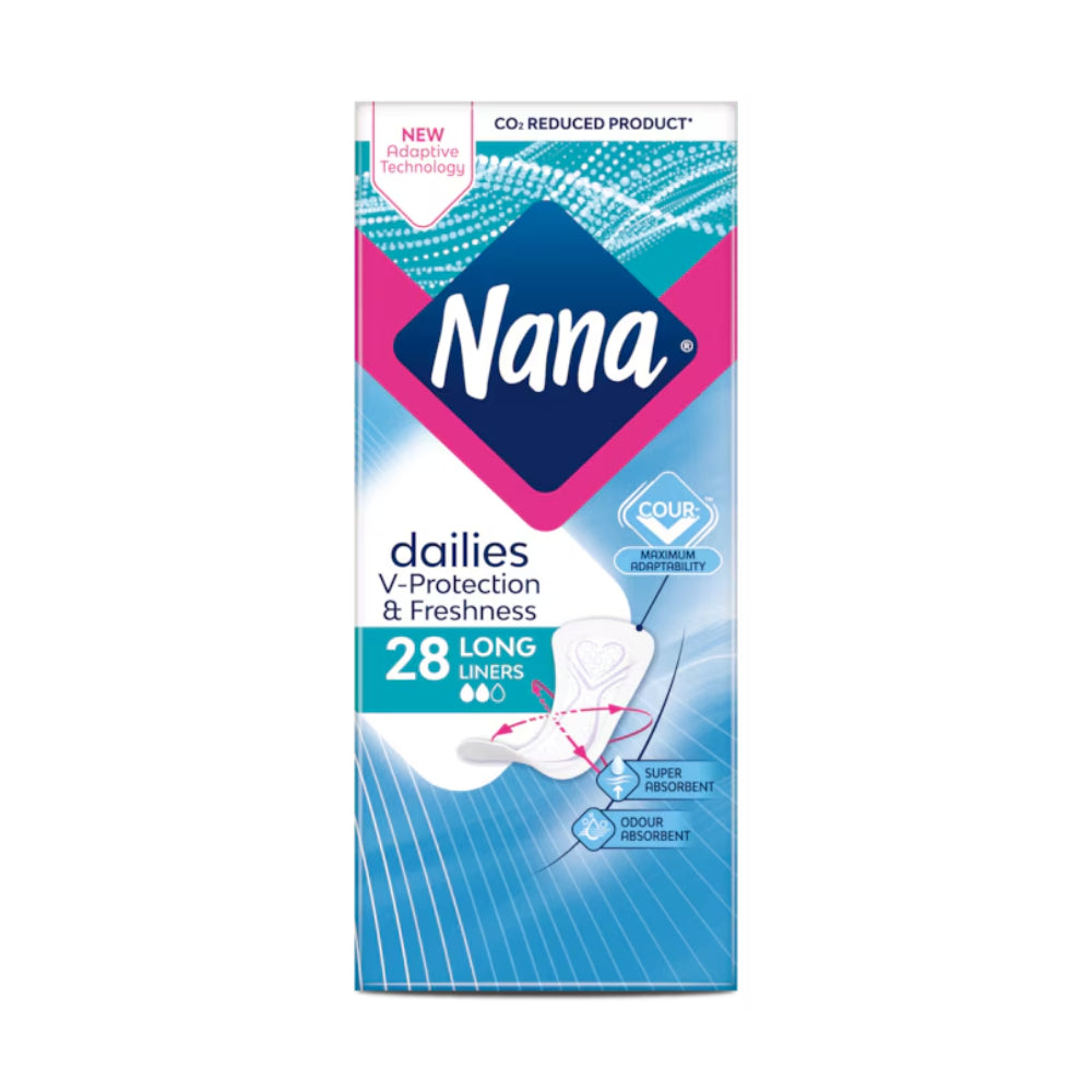 Nana V-Protection & Freshness Panty Long Liners Super 28s