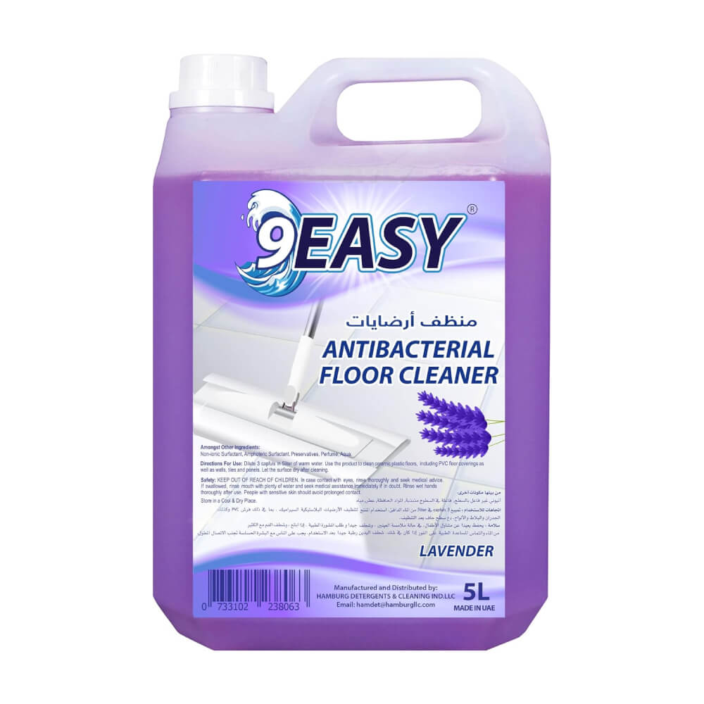 9 Easy Antibacterial Floor Cleaner Lavender 5L