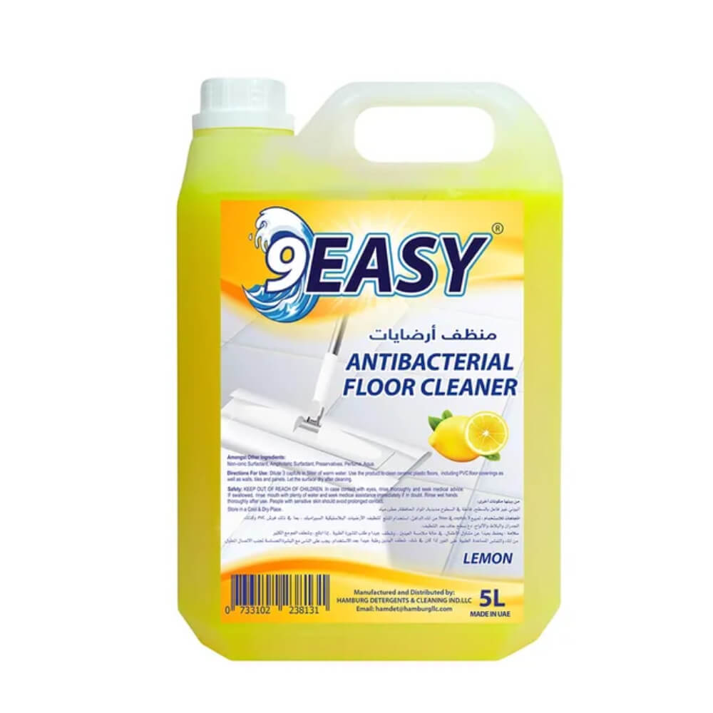 9Easy Antibacterial Floor Cleaner Lemon 5L