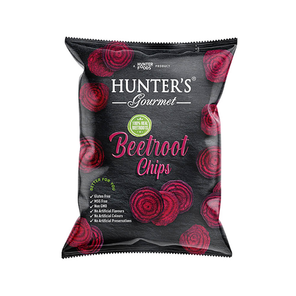 Hunter's Gourmet Beetroot Chips 60G