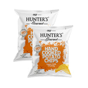 Hunter’s Gourmet Hand Cooked Potato Chips 125gmx2