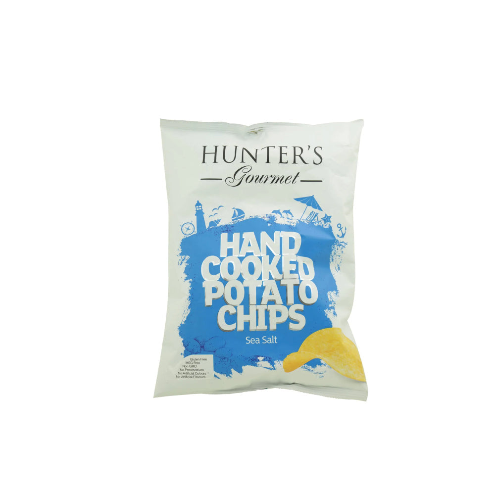 HG H/Cooked Potato Chips Sea Salt 125G