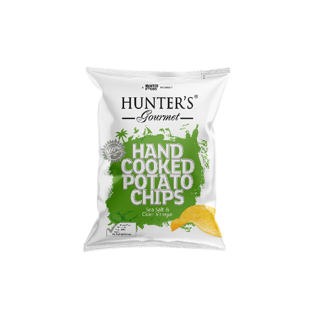 HG H/Cooked Potato Chips SeaSalt&Cider Vin. 125G