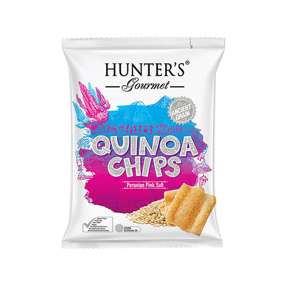HG Quinoa Chips Peruvian Pink Salt 75G