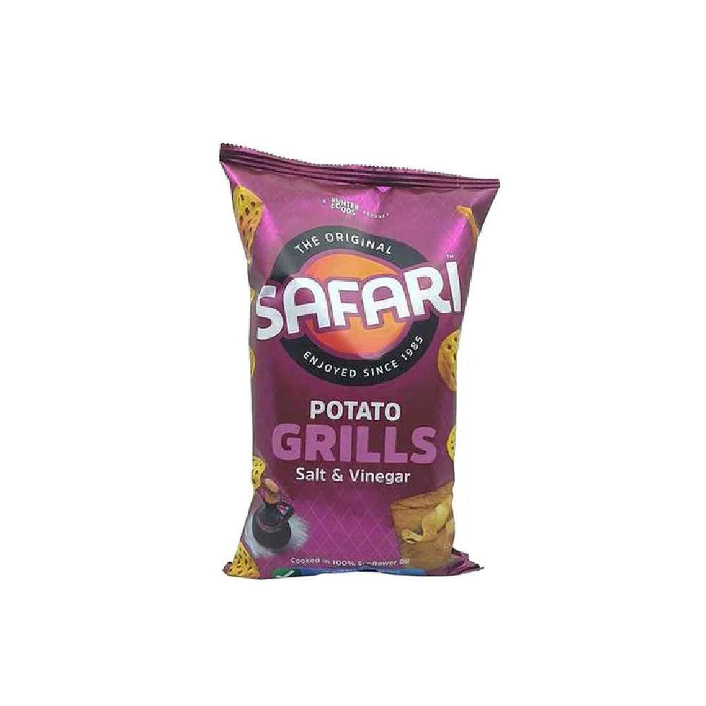 Safari Potato Grills Salt & Vinegar 125G