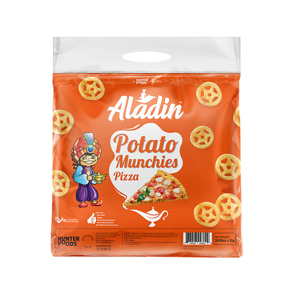 Aladin Potato Munchies Pizza 15Gx20