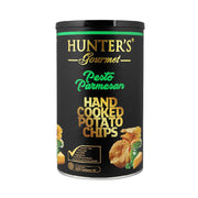 Hunter's Gourmet Potato Chips Pesto Parmesan 150gm