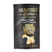 Hunters Gourmet Potato Chips Black Truffle & Parmesan 150gm