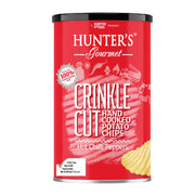 Hunters Gourmet Crinkled Chips Hot Chili Peppers 140gm