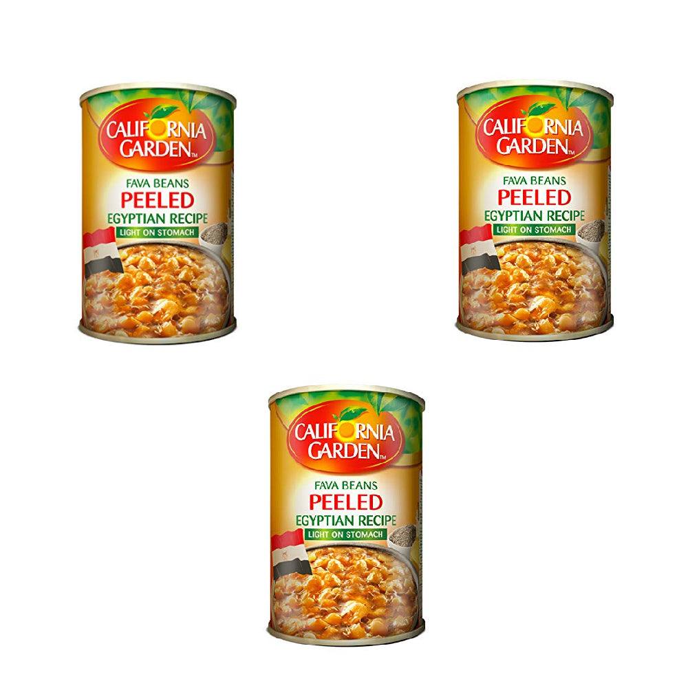 California Garden Peeled Foul Egyptian 450Gx3 @ 20%Off