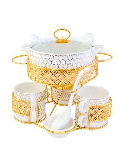 17Pcs Soup Set Jwl Y56