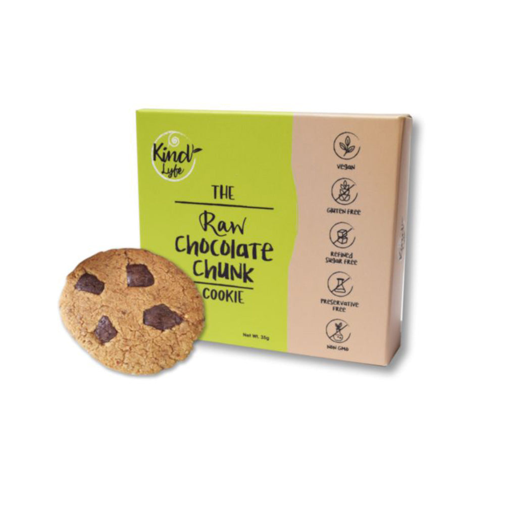 Kindlyfe The Raw Chocolate Chunk Cookie 35gm
