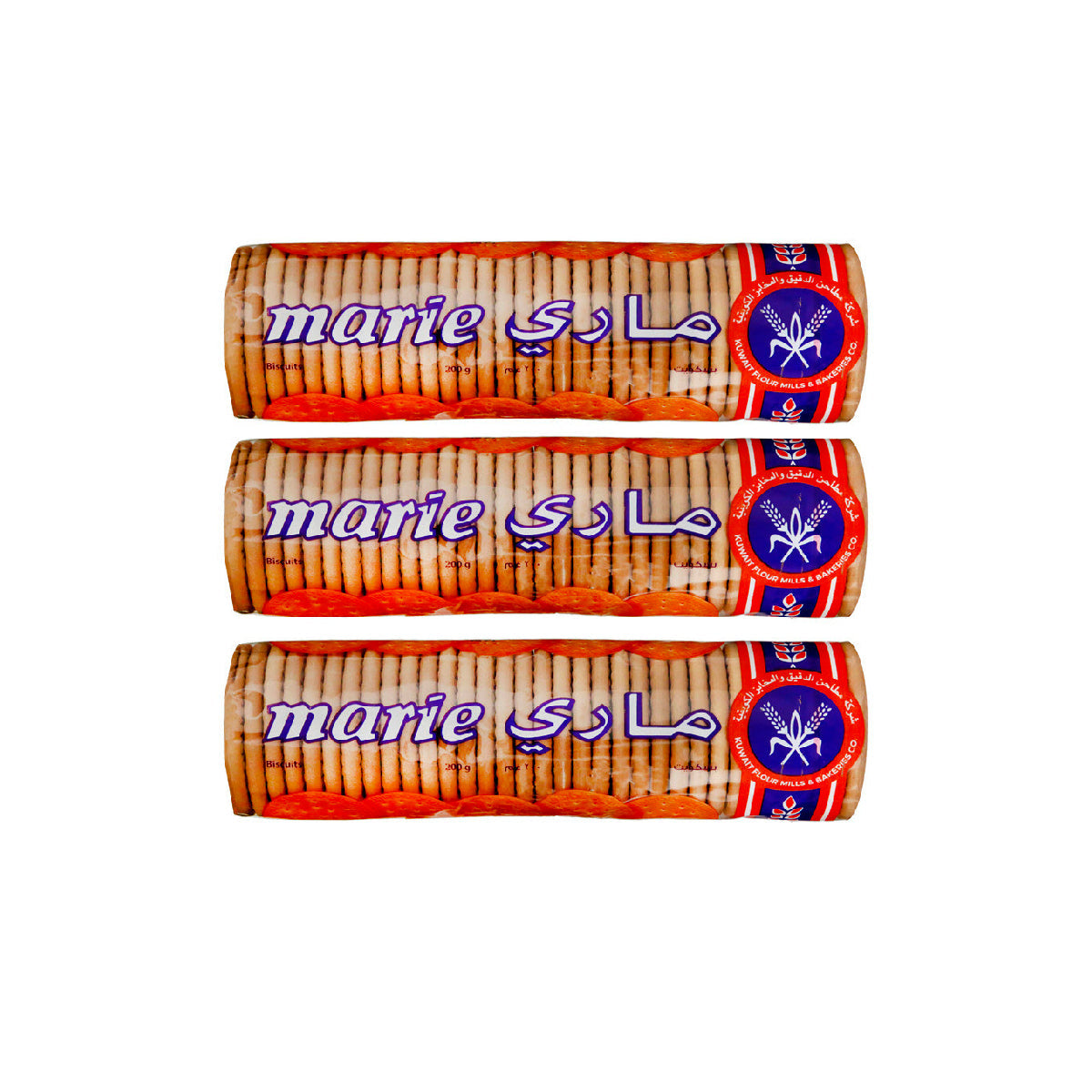 KFMB Marie Biscuits 3x200g