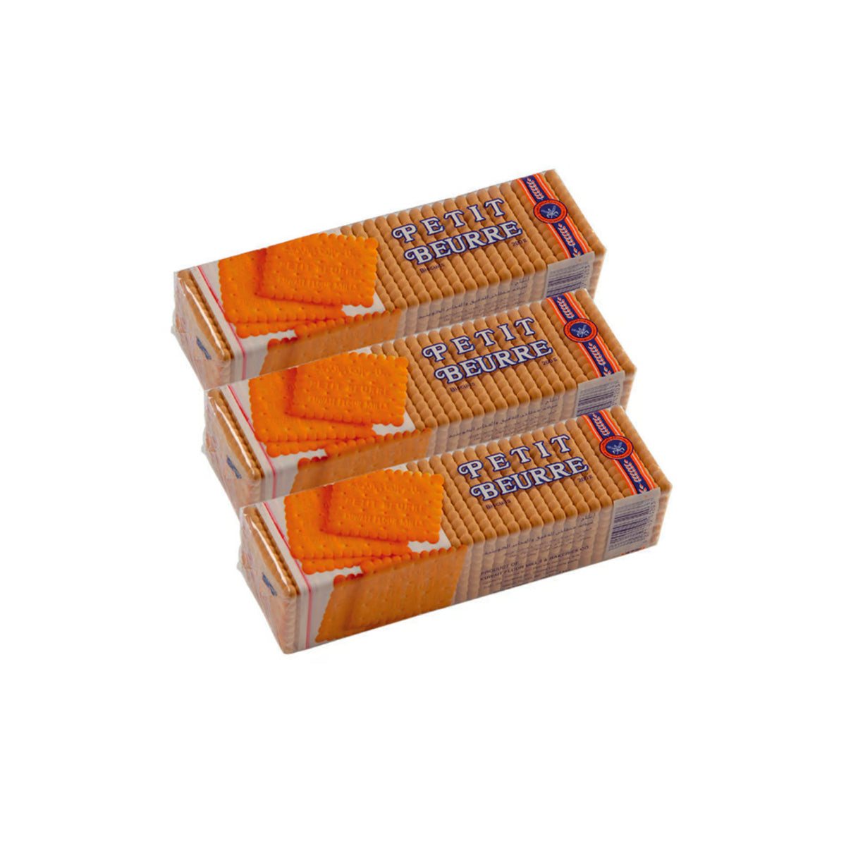 KFMB Petit Beurre Biscuits 3x200g