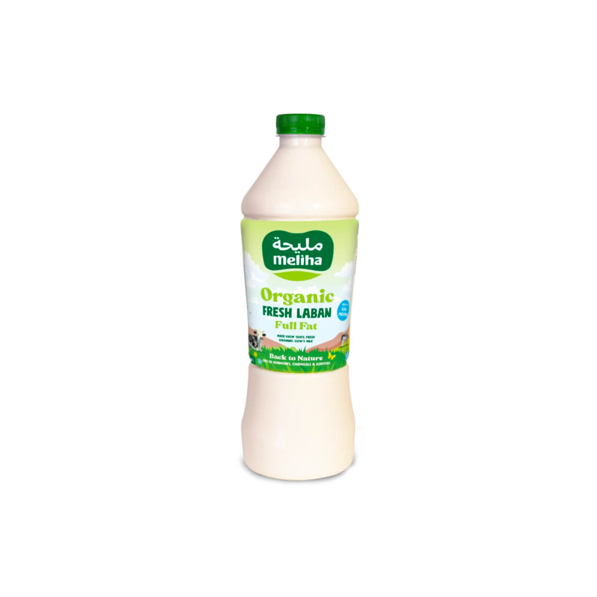 Meliha Organic Full Fat Fresh Laban 1L