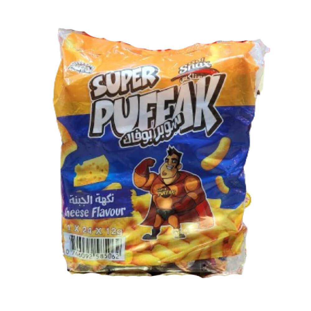 Go Snax Super Puffak Cheese 24x12gm