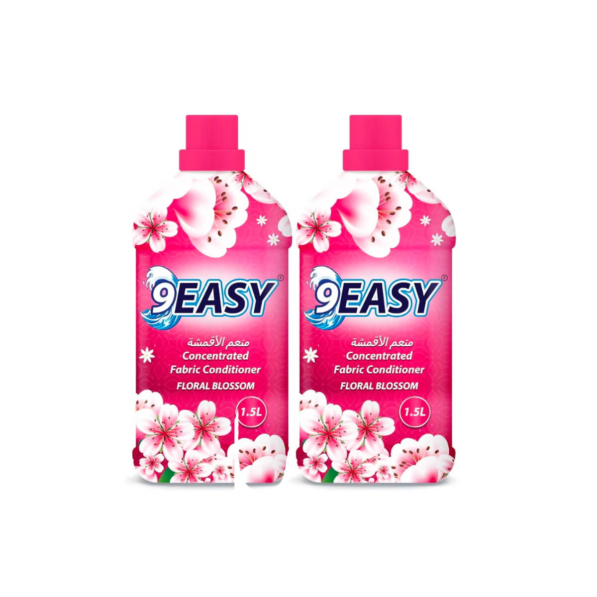 9Easy Floral Blossom Concentrated Fabric Softener 2x1.5L