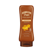 Hawaiian Tropic Island Tanning Reef Friendly Lotion Sunscreen With Cocoa Butter SPF8 White 236ml