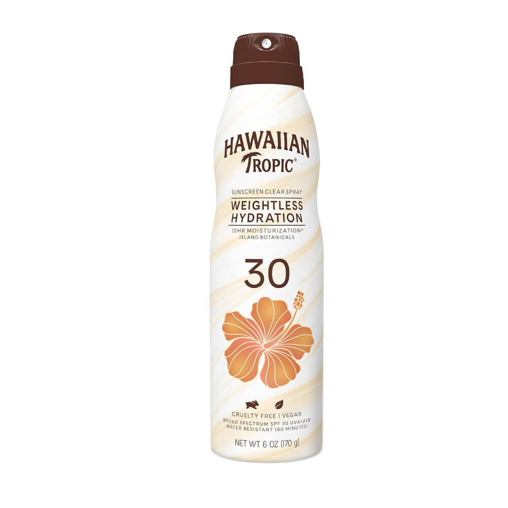 Hawaiian Tropic Silk Hydration Weightless Sunscreen Spray SPF 30 170g