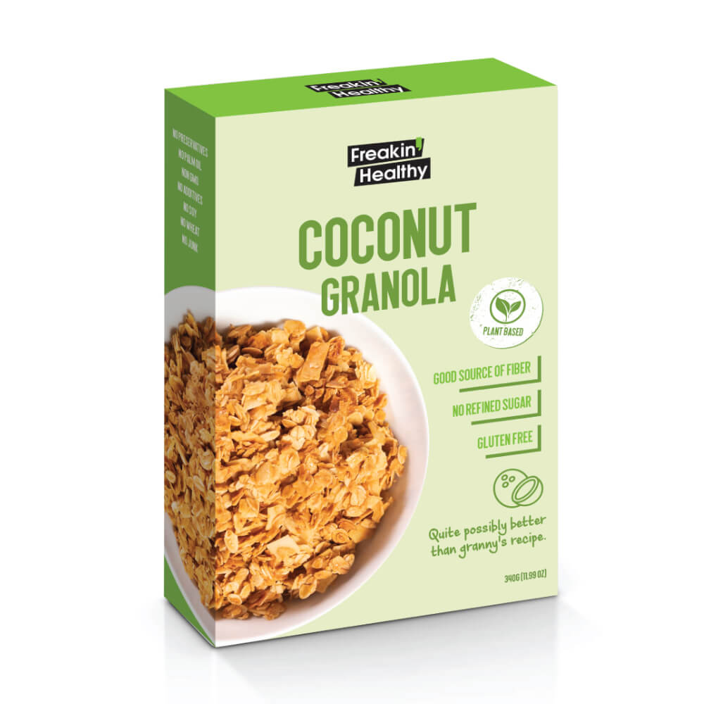 Freakin Healthy Coconut Granola 340gm