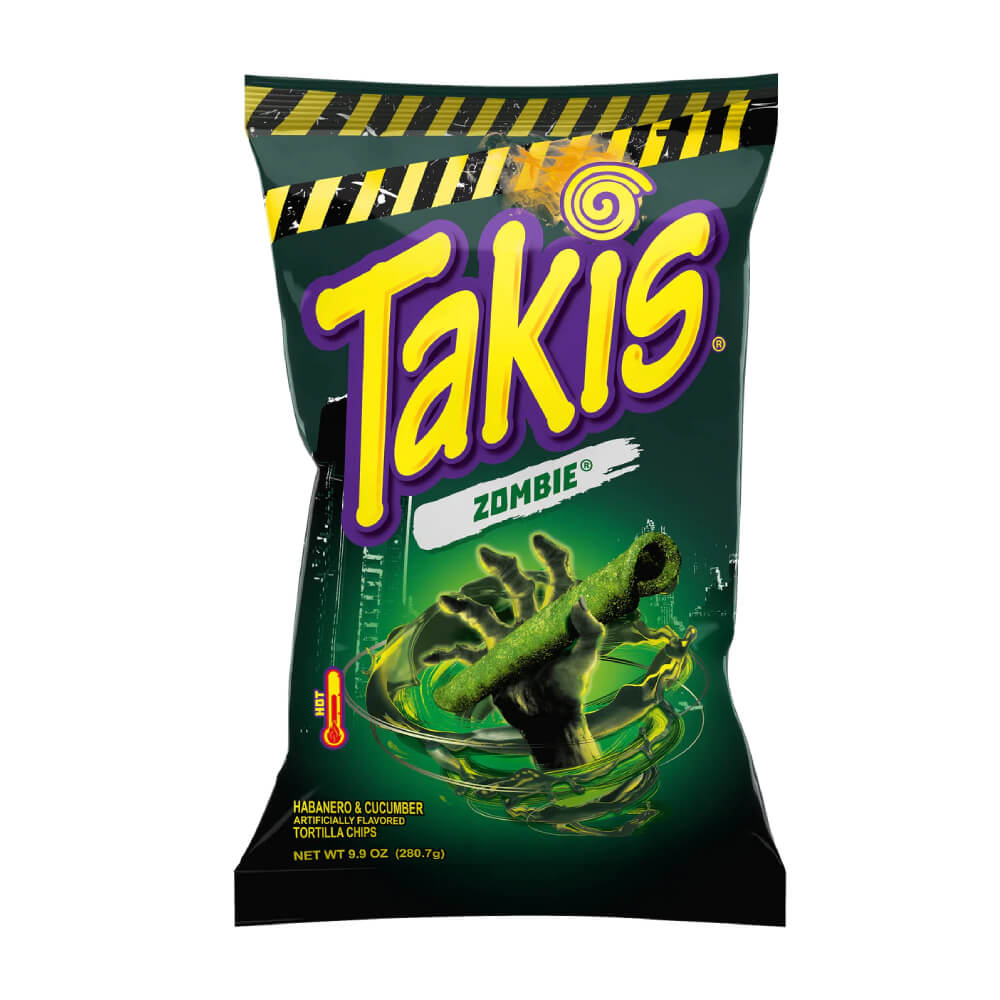 Takis Zombie Habanero & Cucumber Tortilla Chips 280gm