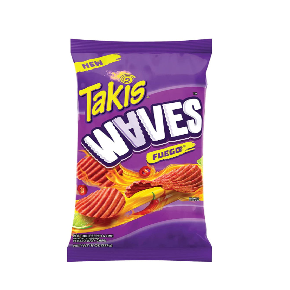 Takis Waves Fuego Potato  Chips 8oz