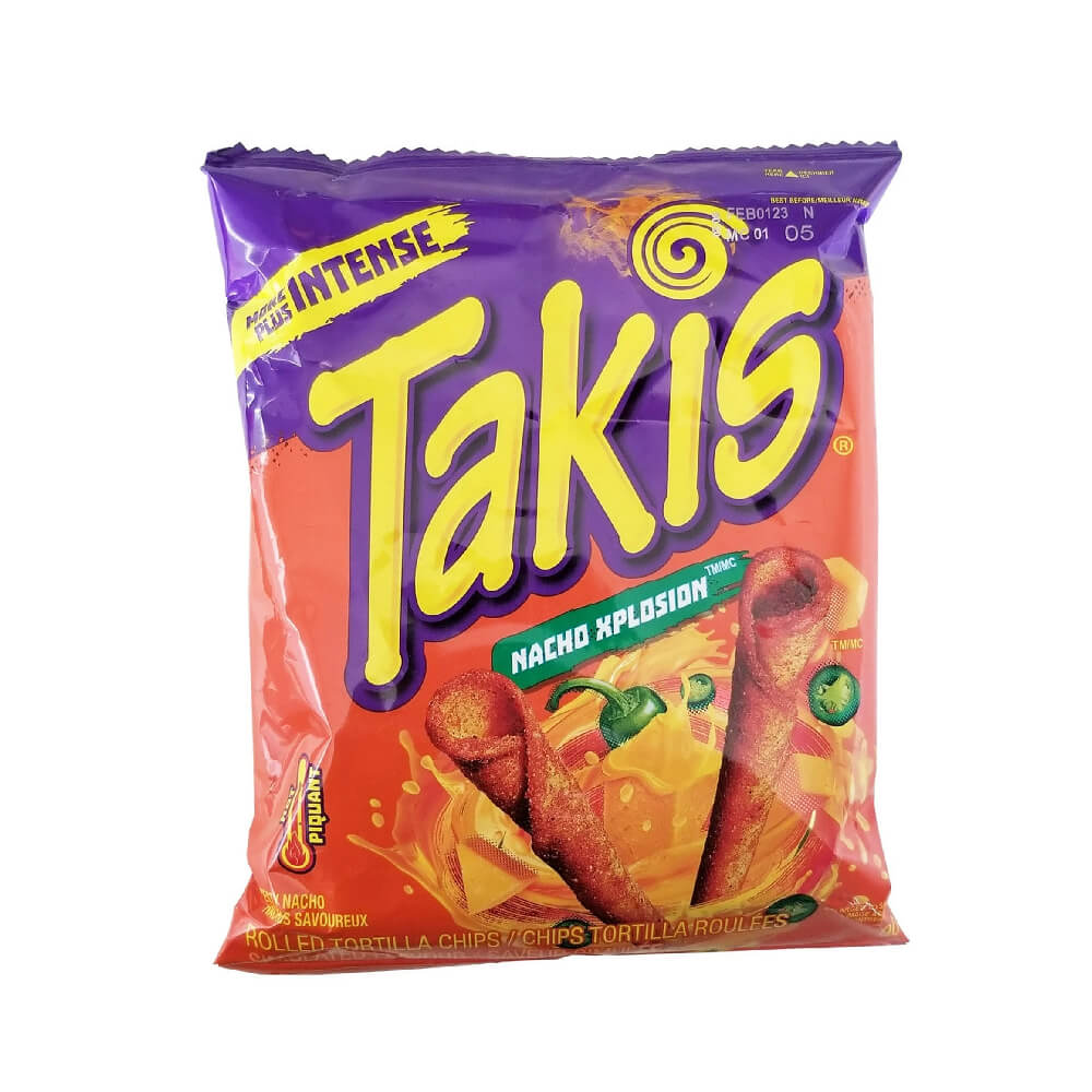 Takis Xplosion Cheese and Jalapeno Chilli Pepper Tortilla Chips 113.4gm