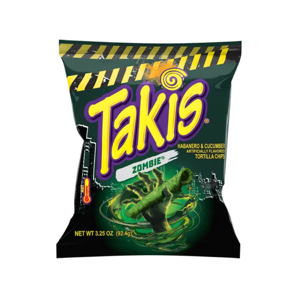 Takis Zombie Habanero & Cucumber Tortilla Chips 92.4gm