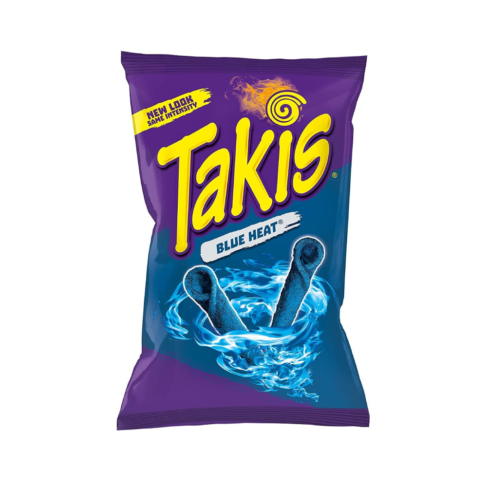 Takis Blue Heat Hot Chili Pepper Tortilla Chips 198gm