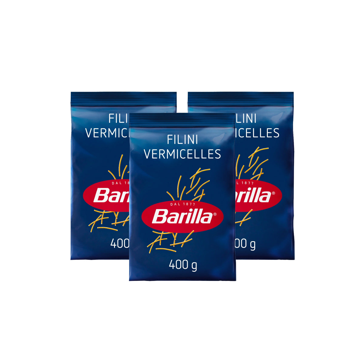 Barilla Vermicelli Cello Pasta No 30 3x400g