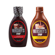 Hershey Chocolate + Caramel Syrup 2x200gm