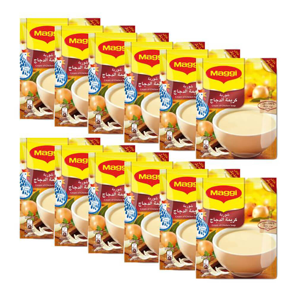 Maggi Soup Cream of Chicken 71Gx12