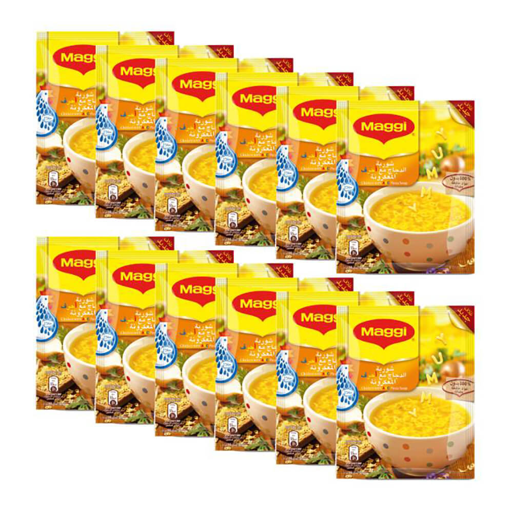 Maggi Soup Chicken ABC Pasta 66Gx12
