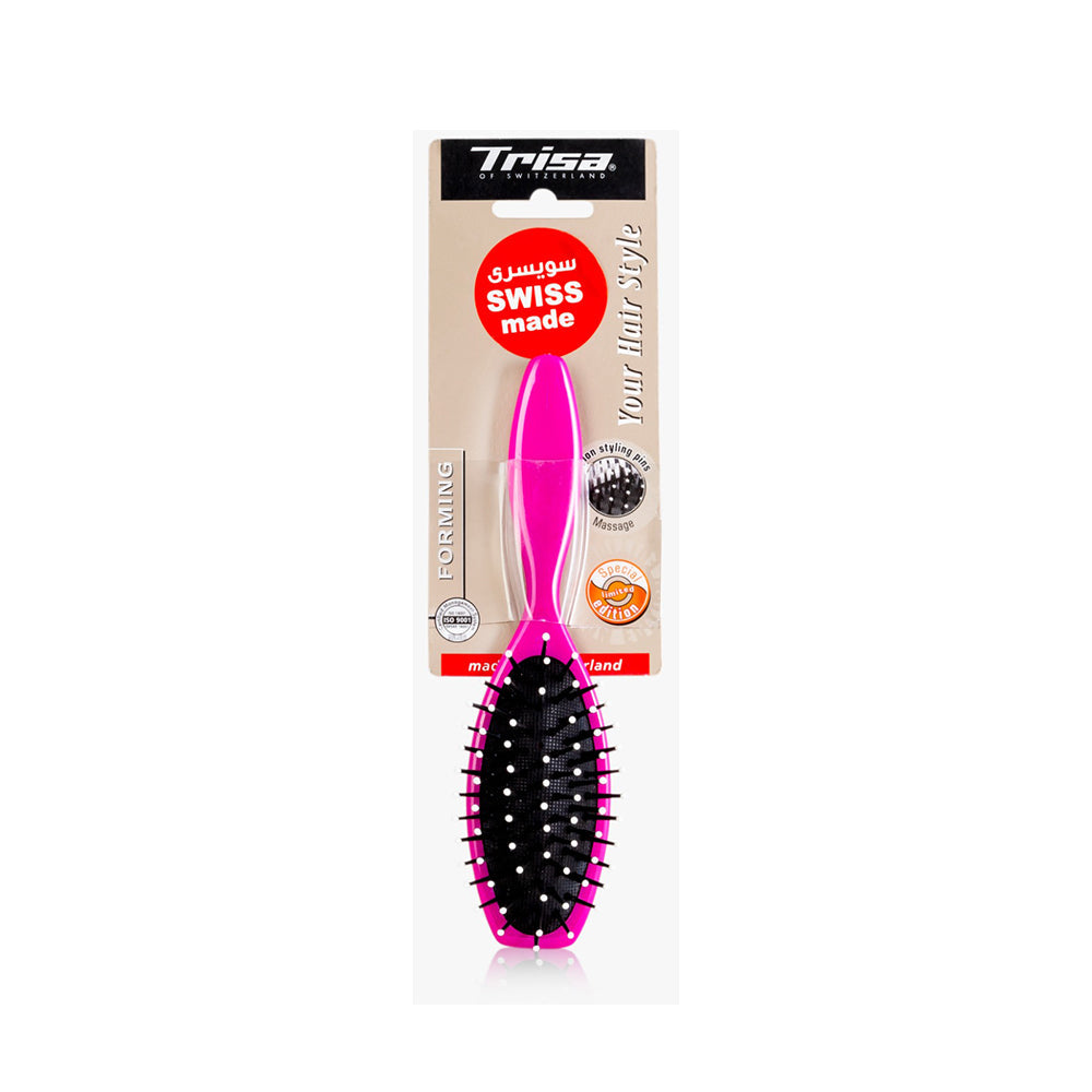 Trisa Hairstyle Brushing Small, Black Nylon Pins