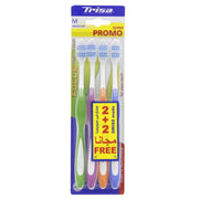 Trisa Toothbrush Focus Medium 2+2 Free