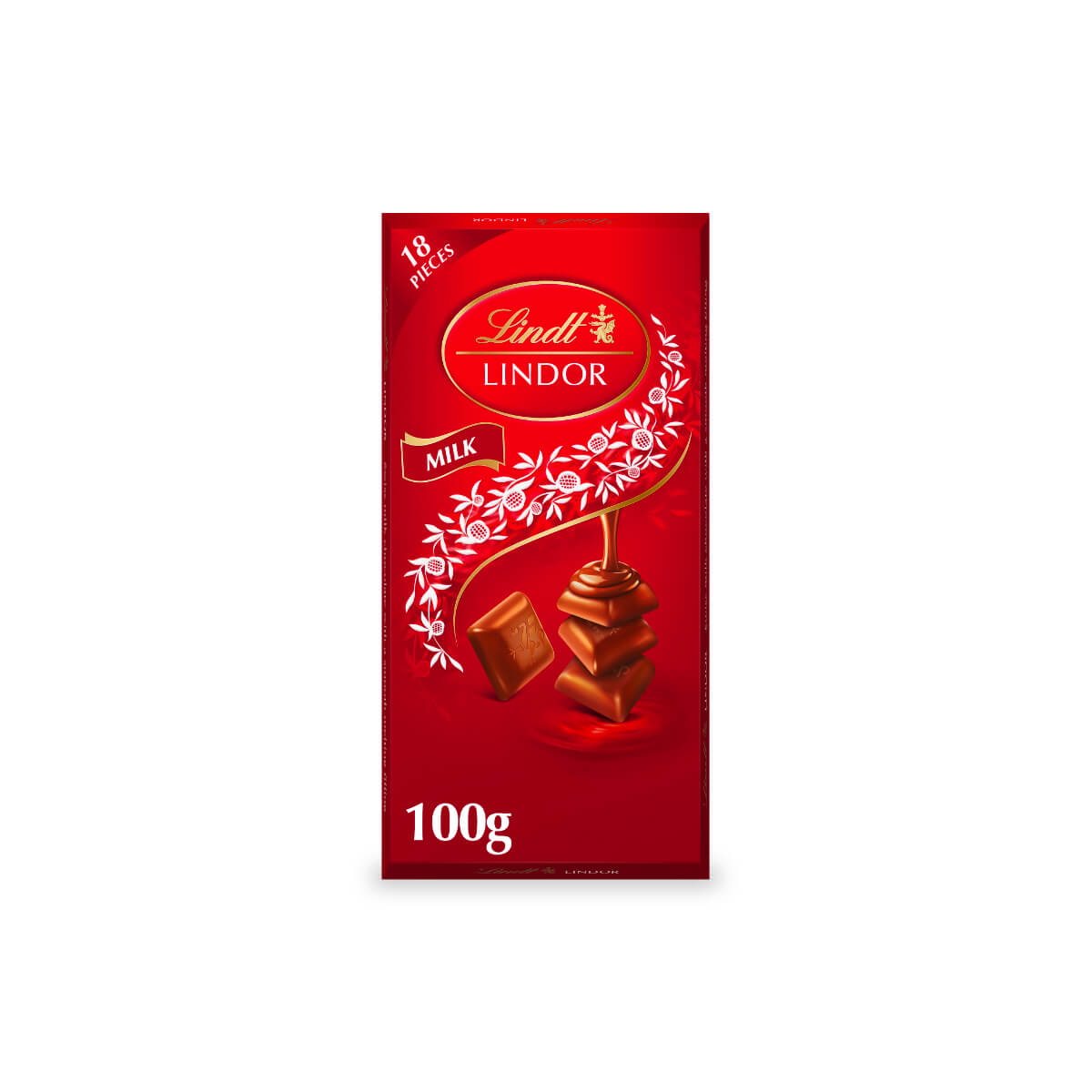 Lindt Lindor Milk Chocolate Irresistibly Smooth 100gm