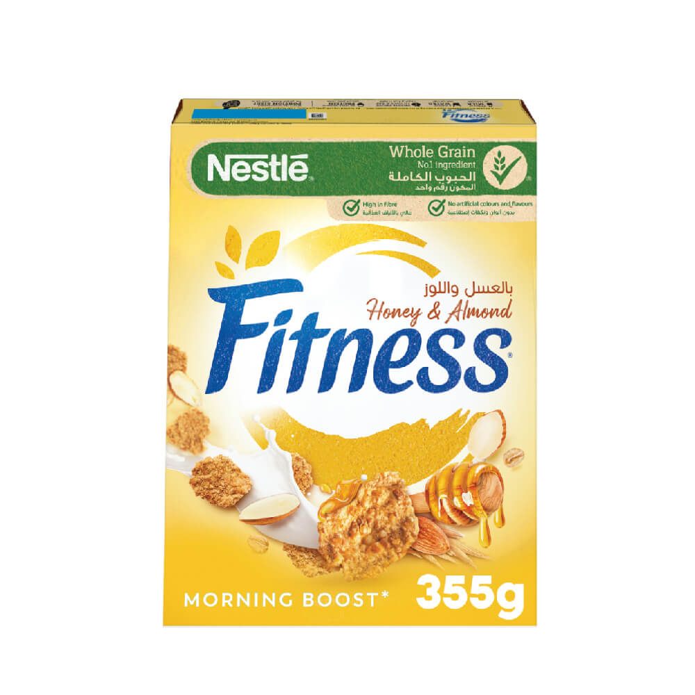 Fitness Honey & Almonds Breakfast Cereal 355G