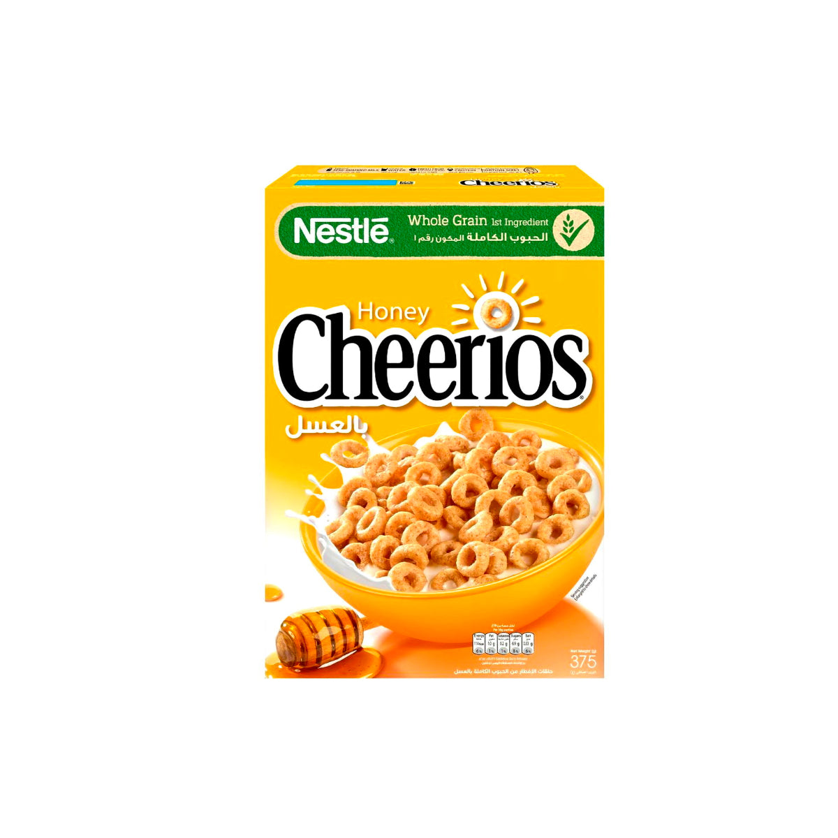 Nestle Honey Cheerios Breakfast Cereal 375G