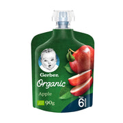 Gerber Organic Puree Apple Baby Food 90g
