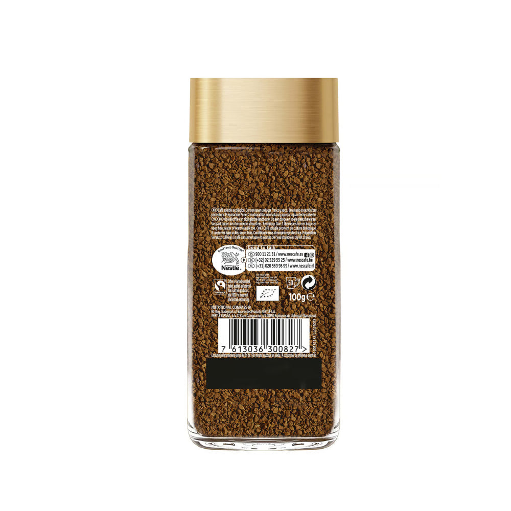 Nescafe Gold Organic Instant Coffee 100gm
