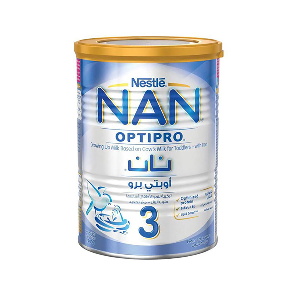 NAN Optipro 3 Growing Up Milk Toddlers w/Iron 400G