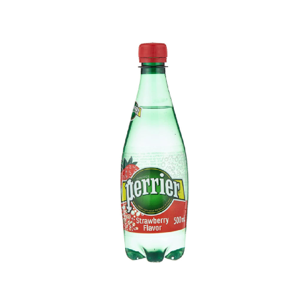 Perrier Natural Sparkling Mineral Water Strawberry 500ml
