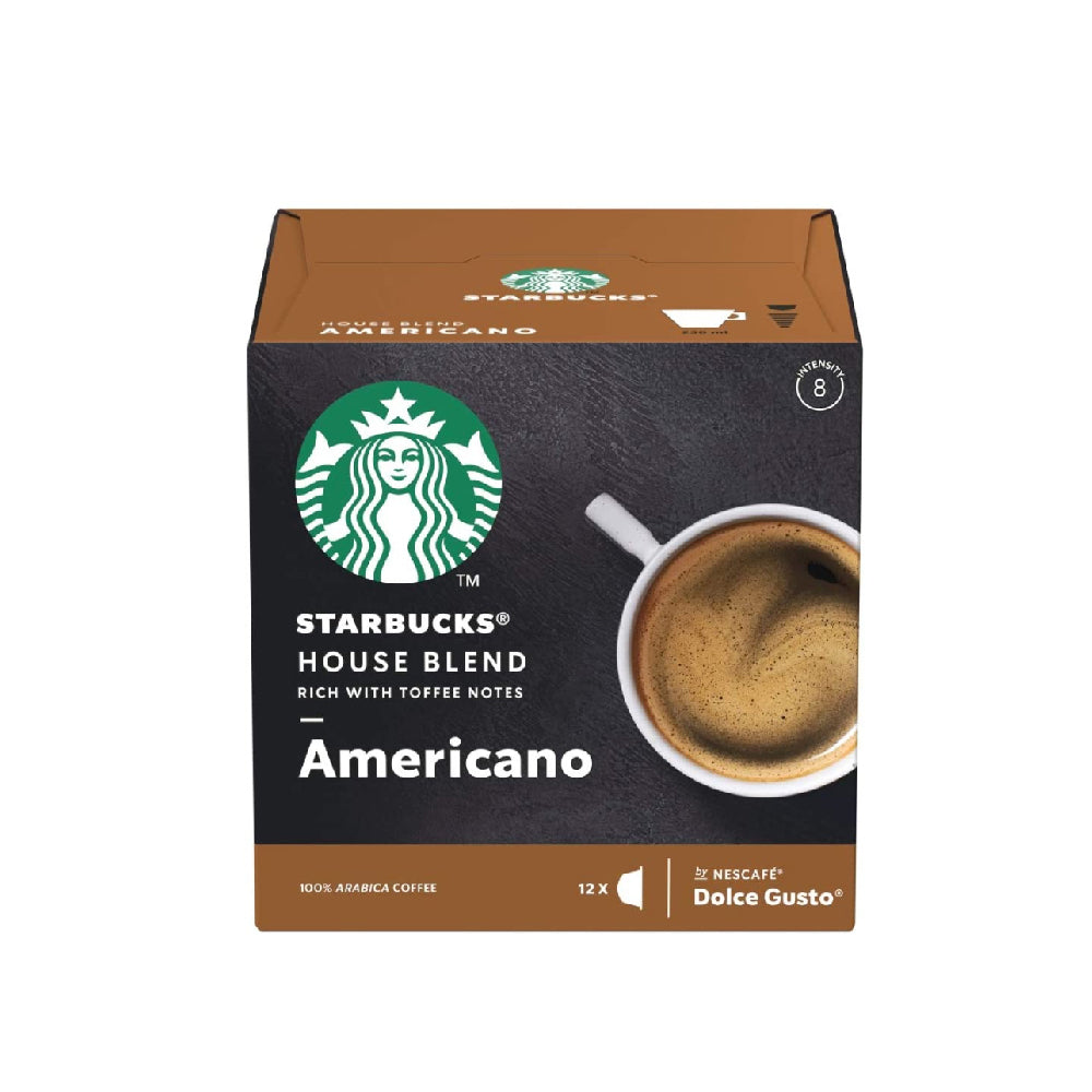 Starbucks Coffee Caps Americano House Blend 12s