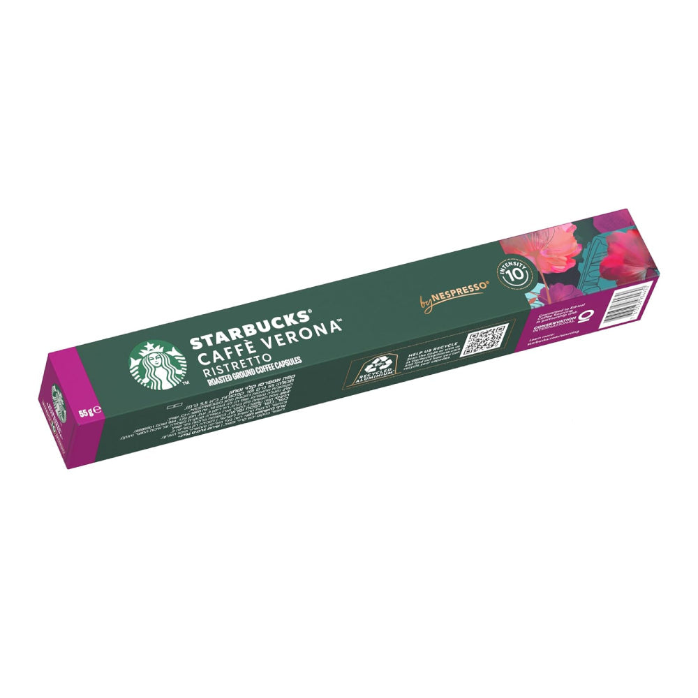 Starbucks Nespresso Caffe Verona Ristretto Coffee Cups 12s