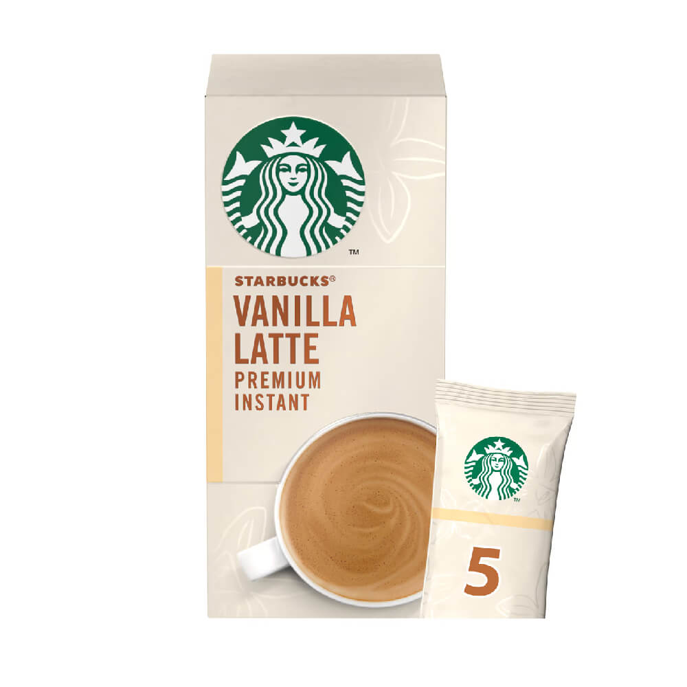 Starbucks Premium Instant Coffee Mix Vanilla Latte 107.5gm